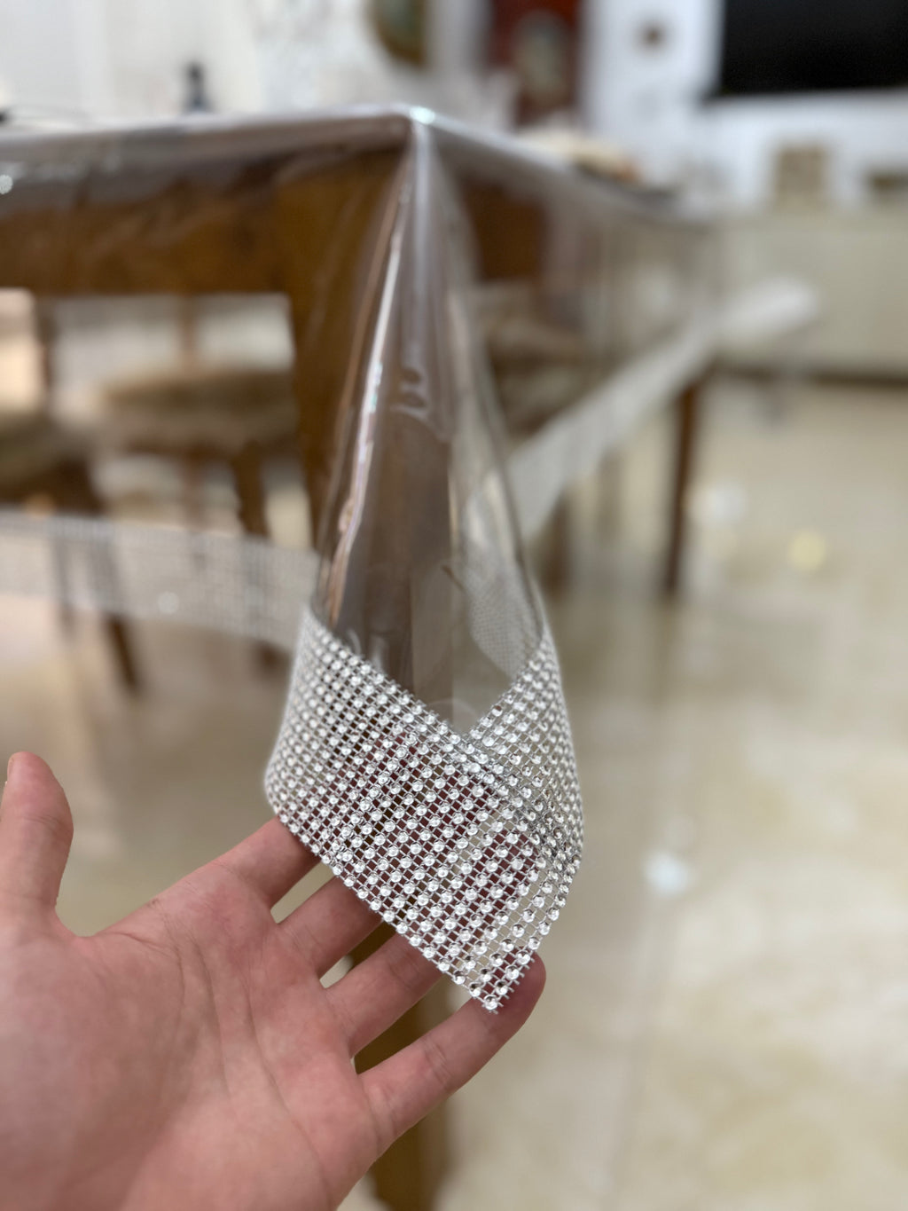 Nappe PVC ديكور بالدانتيل (مستورَد) | متوفر بـ 3 موديلات