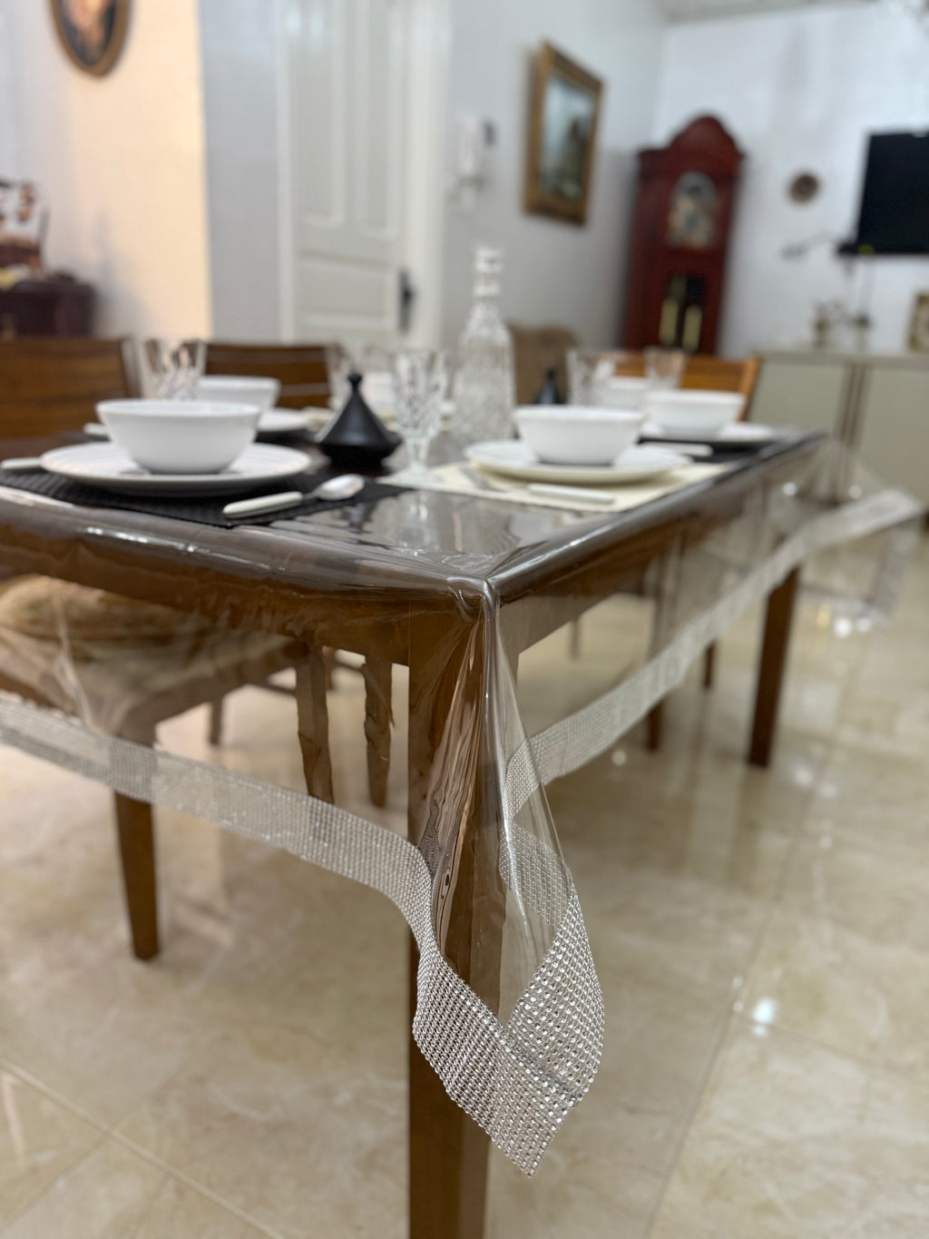 Nappe PVC ديكور بالدانتيل (مستورَد) | متوفر بـ 3 موديلات