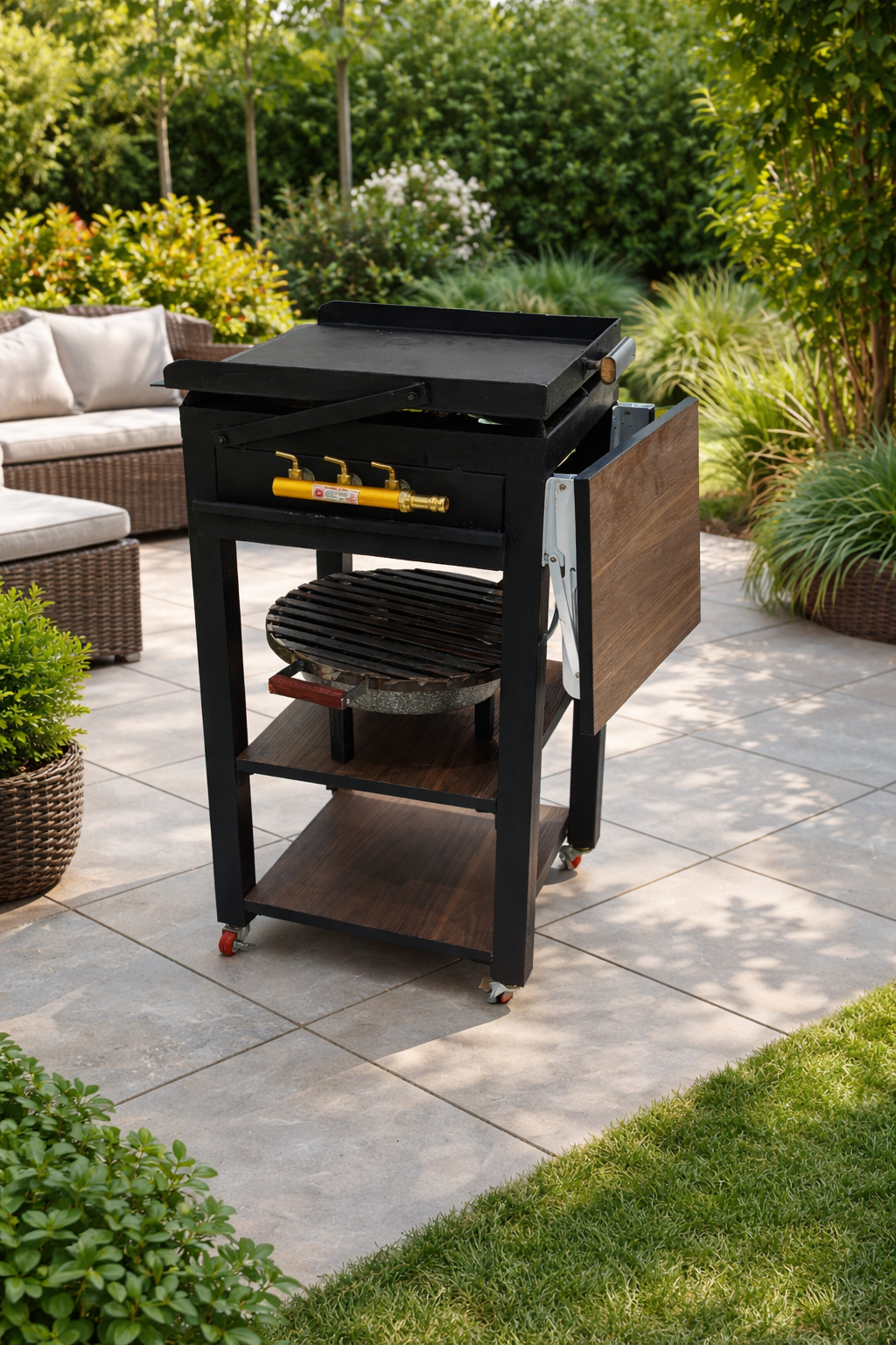 طابونة 5 في 1 + مشواة ومجمرة مجانًا